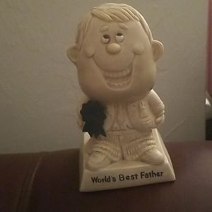 Vintage figure 1970 World's Best Father
